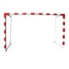 Juego Porterías Fútbol Sala Metálicas Abatibles (80 X 80 Mm)