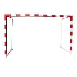 Juego Porterías Fútbol Sala Metálicas Abatibles (80 X 80 Mm)