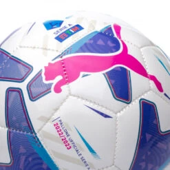 Balón Puma Mini Serie A Orbita MS 2022-2023 -Puma Ventas balon puma mini serie a orbita ms 2022 2023 puma white blue glimmer sunset glow 2