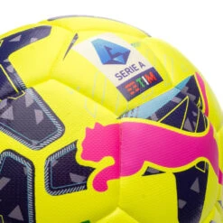 Balón Puma Serie A Orbita Hybrid 2022-2023 -Puma Ventas balon puma serie a orbita hybrid 2022 2023 lemon tonic navy blue sunset glow 2