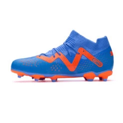 Bota Puma Future Match FG/AG Niño -Puma Ventas bota puma future match fgag nino blue glimmer white ultra orange 2
