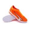 Bota Puma Ultra Match LL Turf + Mid Niño 2 Bota Puma Ultra Match LL Turf + Mid Niño -Puma Ventas bota puma ultra match ll turf mid nino ultra orange white blue glimmer 0