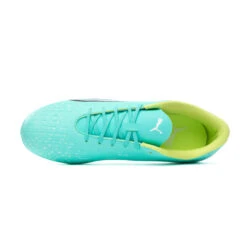 Bota Puma Ultra Play MG -Puma Ventas bota puma ultra play mg electric peppermint white fast yellow 4