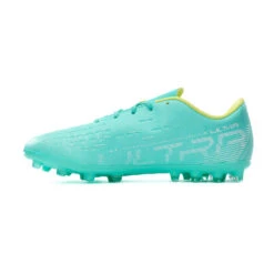 Bota Puma Ultra Play MG Niño -Puma Ventas bota puma ultra play mg nino electric peppermint white fast yellow 2