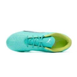 Bota Puma Ultra Play MG Niño -Puma Ventas bota puma ultra play mg nino electric peppermint white fast yellow 4