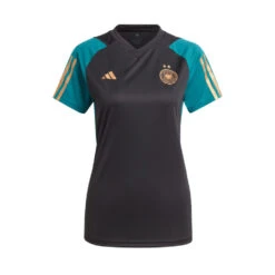 Camiseta Adidas Alemania Training Mundial Femenino 2023 Mujer