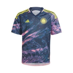 Camiseta Adidas Colombia Segunda Equipación Mundial Femenino 2023 Niño