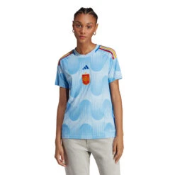 Camiseta Adidas España Segunda Equipación Mundial Qatar 2022 Mujer -Puma Ventas camiseta adidas espana segunda equipacion mundial qatar 2022 mujer glow blue glory blue 2