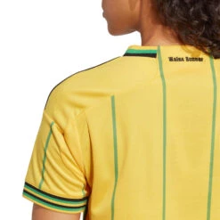 Camiseta Adidas Jamaica Primera Equipación Mundial Femenino 2023 Mujer -Puma Ventas camiseta adidas jamaica primera equipacion 2022 2023 mujer bold gold vivid green 4