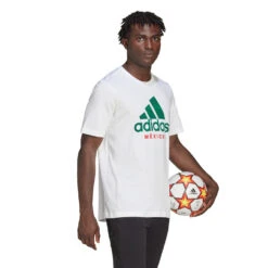 Camiseta Adidas México Fanswear Mundial Qatar 2022 -Puma Ventas camiseta adidas mexico fanswear mundial qatar 2022 white 3