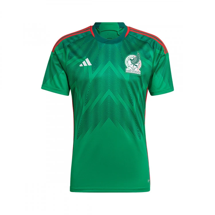 Camiseta Adidas México Primera Equipación Mundial Qatar 2022 3 Camiseta Adidas México Primera Equipación Mundial Qatar 2022