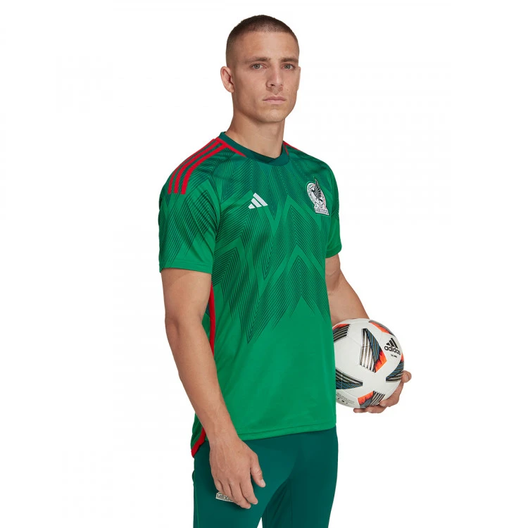 Camiseta Adidas México Primera Equipación Mundial Qatar 2022 6 Camiseta Adidas México Primera Equipación Mundial Qatar 2022 - Imagen 4