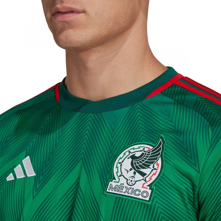 Camiseta Adidas México Primera Equipación Mundial Qatar 2022 7 Camiseta Adidas México Primera Equipación Mundial Qatar 2022 - Imagen 5
