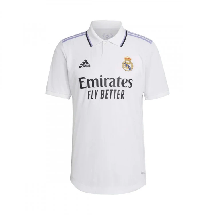 Camiseta Adidas Real Madrid CF Primera Equipación Authentic 2022-2023 3 Camiseta Adidas Real Madrid CF Primera Equipación Authentic 2022-2023