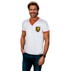 Camiseta COPA Belgium Away 1970's Retro Football -Puma Ventas camiseta copa belgium away 1970s retro football white 3