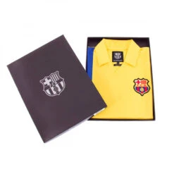 Camiseta COPA FC Barcelona 1981 - 82 Retro -Puma Ventas camiseta copa fc barcelona 1981 82 away retro football shirt yellow 3