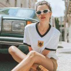 Camiseta COPA Germany 1970's Retro -Puma Ventas camiseta copa germany 1970s retro football shirt white 3