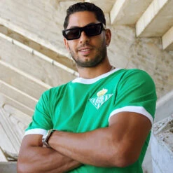 Camiseta COPA Real Betis 1970's Away Retro -Puma Ventas camiseta copa real betis 1970s away retro football shirt green 3