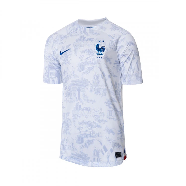 Camiseta Nike Francia Segunda Equipación Stadium Mundial Qatar 2022 3 Camiseta Nike Francia Segunda Equipación Stadium Mundial Qatar 2022