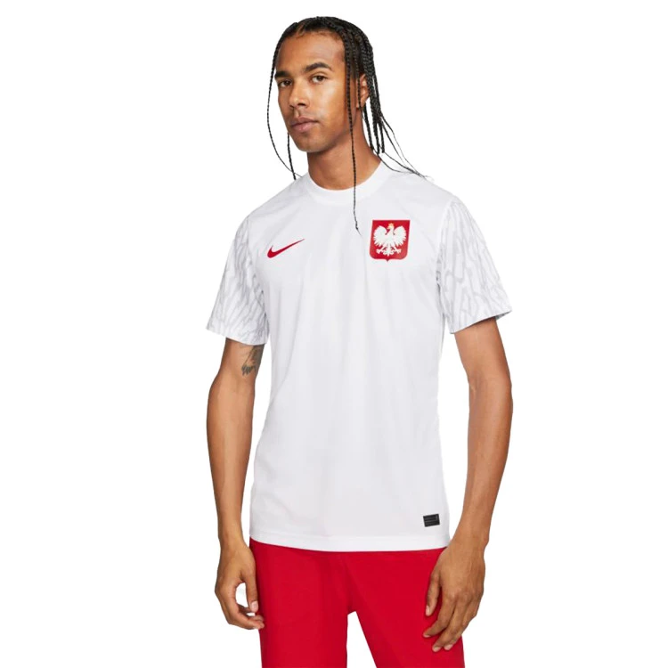 Camiseta Nike Polonia Primera Equipación Stadium Mundial Qatar 2022 3 Camiseta Nike Polonia Primera Equipación Stadium Mundial Qatar 2022