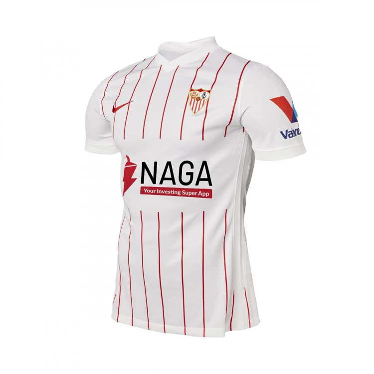 Camiseta Nike Sevilla FC Primera Equipación Stadium 2021-2022 Mujer 3 Camiseta Nike Sevilla FC Primera Equipación Stadium 2021-2022 Mujer