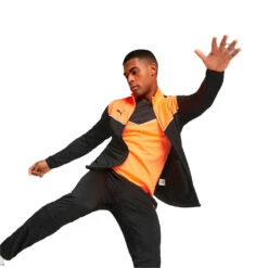 Chándal Puma IndividualRISE -Puma Ventas chandal puma individualrise black ultra orange 4