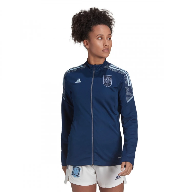 Chaqueta Adidas España Fanswear Euro 2022 Mujer 4 Chaqueta Adidas España Fanswear Euro 2022 Mujer - Imagen 2