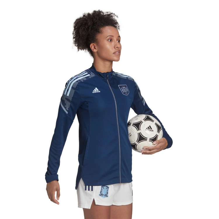 Chaqueta Adidas España Fanswear Euro 2022 Mujer 6 Chaqueta Adidas España Fanswear Euro 2022 Mujer - Imagen 4