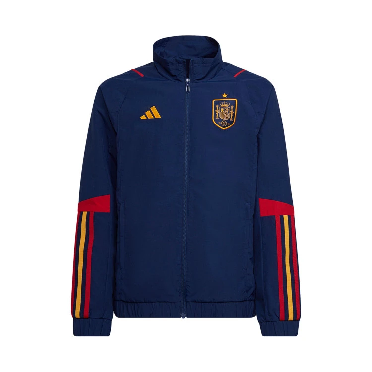 Chaqueta Adidas España Fanswear Mundial Qatar 2022 Niño 3 Chaqueta Adidas España Fanswear Mundial Qatar 2022 Niño