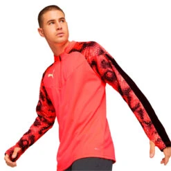 Chaqueta Puma IndividualFINAL -Puma Ventas chaqueta puma individualfinal wc 14 zip top fiery coral puma black 4