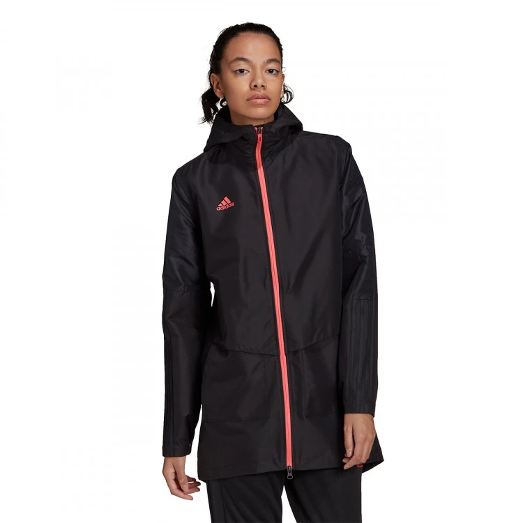 Chubasquero Adidas Tiro Parka All Weather Mujer 4 Chubasquero Adidas Tiro Parka All Weather Mujer - Imagen 2