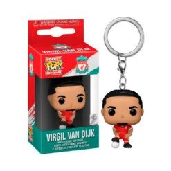 FUNKO Pop Keychain: Liverpool- Virgil Van Dijk -Puma Ventas funko pop keychain liverpoo virgil van dijk 1