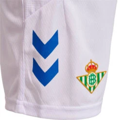 Pantalón Corto Hummel Real Betis Balompié Segunda Equipación 2022-2023 Niño -Puma Ventas pantalon corto hummel real betis balompie segunda equipacion 2022 2023 nino white 2