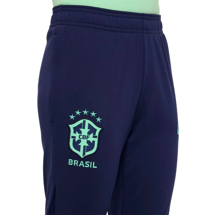 Pantalón Largo Nike Brasil Training Mundial Qatar 2022 Niño 5 Pantalón Largo Nike Brasil Training Mundial Qatar 2022 Niño - Imagen 3
