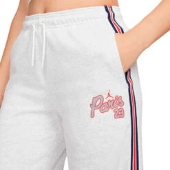 Pantalón Largo Nike PSG X Jordan Fanswear Mujer -Puma Ventas pantalon largo nike w j psg flc pant birch heather 2