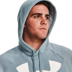 Sudadera Under Armour UA Rival Fleece Big Logo Hoodie -Puma Ventas sudadera under armour rival fleece big logo cyan 3