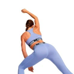 Sujetador Puma Mid Impact Strong Mujer -Puma Ventas sujetador puma mid impact strong mujer elektro purple 3