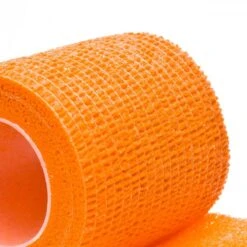 Tape SP Fútbol Sujeta-Espinilleras (5 Cm X 4,6 M) 8 Tape SP Fútbol Sujeta-Espinilleras (5 Cm X 4,6 M) -Puma Ventas tape sp sujeta espinilleras 5cmx46m naranja 2
